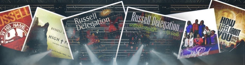 Russell Delegation album covers collage